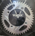 Vortex Racing Aluminum Rear Sprocket 428 48 Tooth- Silver