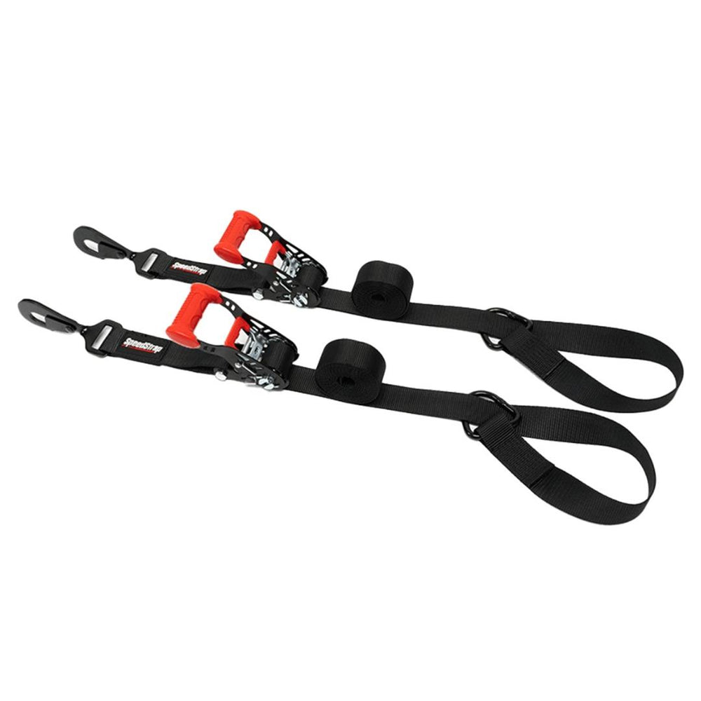 1.5IN WHEEL LASSO TIEDOWN (2 PACK) BLACK