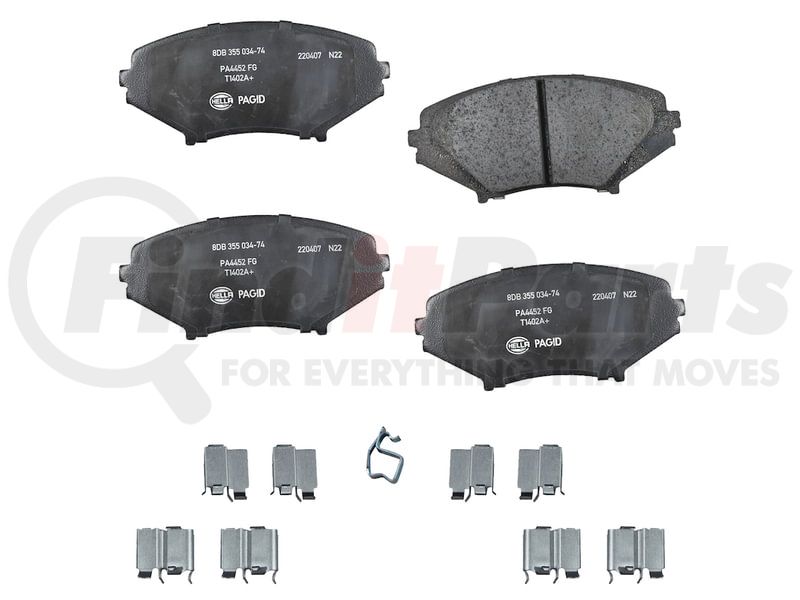 BRAKE PAD SET DISC BRAKE