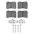 R1 90-95 Mercedes-Benz 300TE Front Semi Met Pads & Hardware Kit