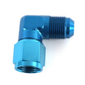 #10 Female Swivel to Male 90 Degree Fitting