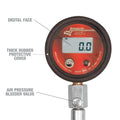 BASIC DIGITAL TIRE PRESSURE GAUGE 060 PSI