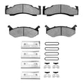 R1 1973-1997 Chrysler New Yorker Front R1 Semi Met Pads & Hardware Kit