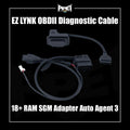 Auto Agent 3 OBDII Cable with 18-Present RAM SGM Adapter EZ Lynk