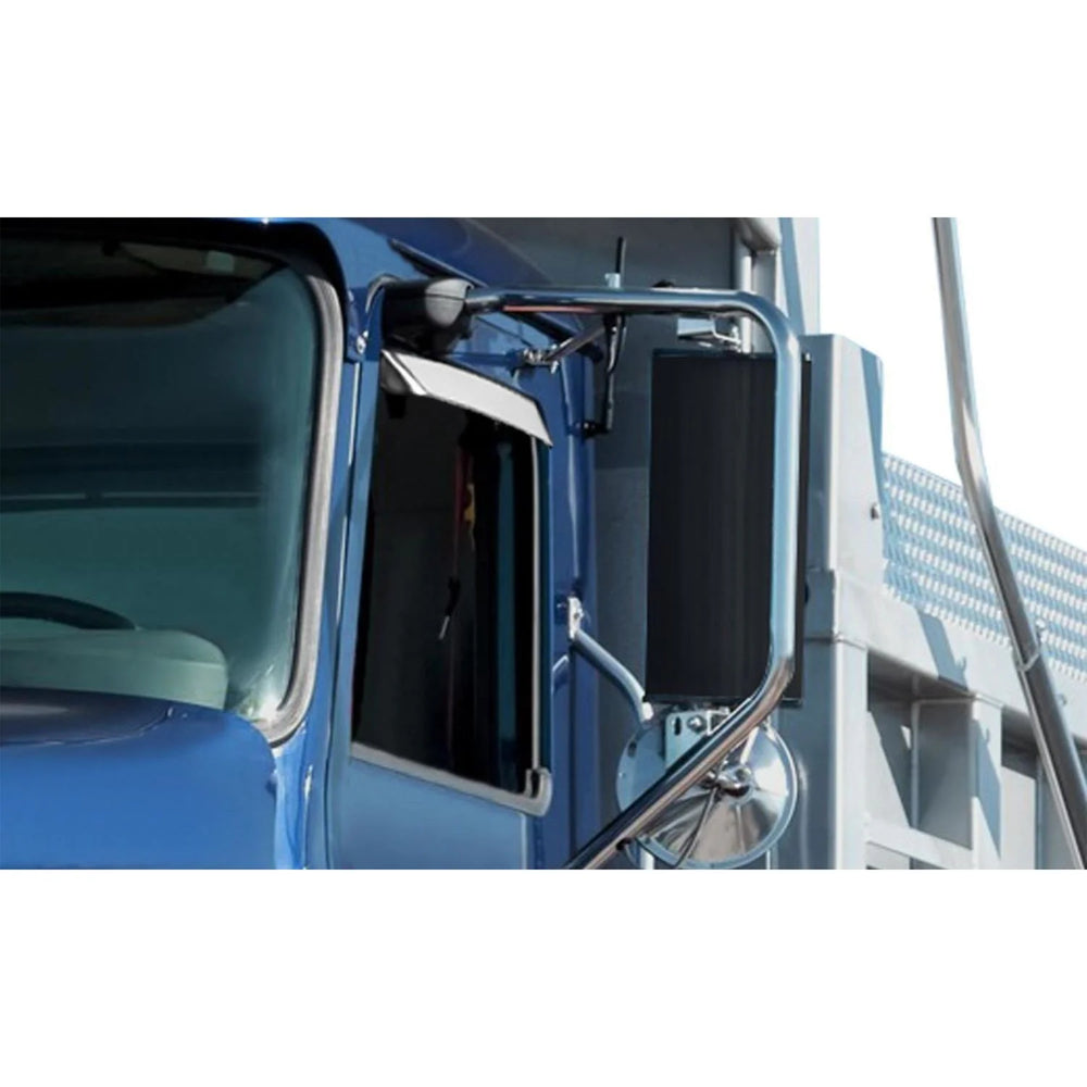 8097 BRONCO/F100/F150/F250/F350 SUPERDUTY 2PC VENTSHADESTAINLESS