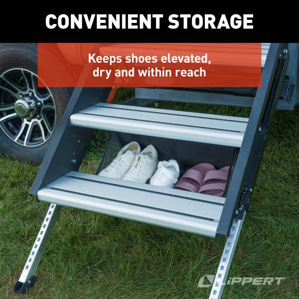 SHOE STEP STORAGE