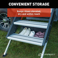 SHOE STEP STORAGE