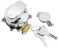 Twin Power 36-72 FL Chrome Fat Bob Style Ignition Switch