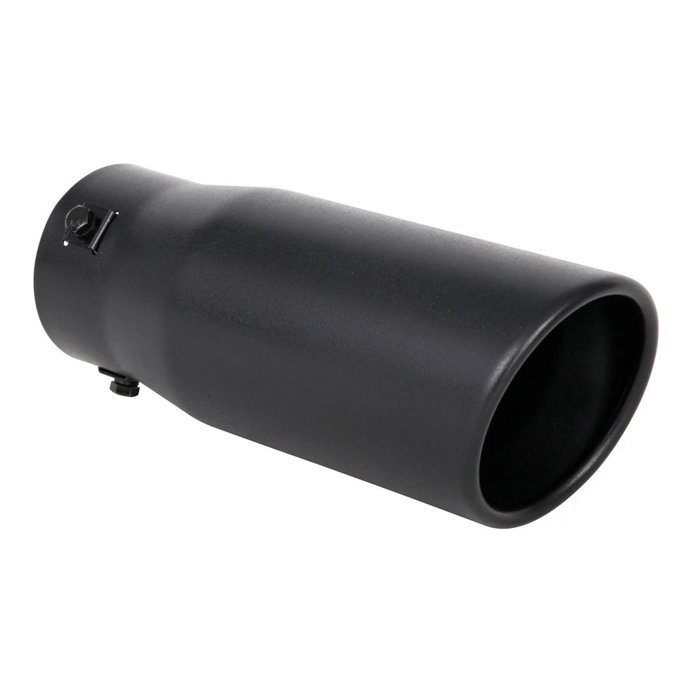 Exhaust Tip 3-1/2in Slant Black