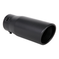 Exhaust Tip 3-1/2in Slant Black