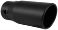 Exhaust Tip 3-1/2in Slant Black