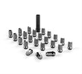 ~(2.1 lbs. 7X3X2)~ Spline Drive Lug Nut Kit 1/2x20 Chrome - 23 pcs