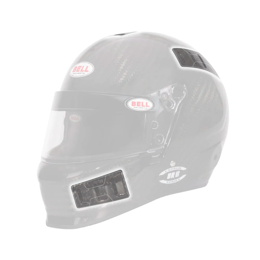 Bell COVER PLATE KIT - BR8 - Clear BELL HELMET - 5 PCS