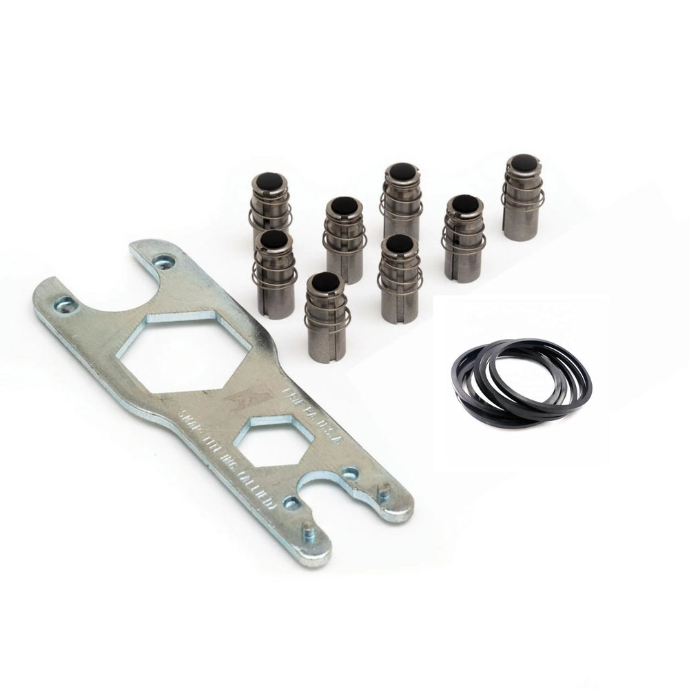 Endo Solenoid Service Kit: (8) o-rings (8) poppets (1) wrench
