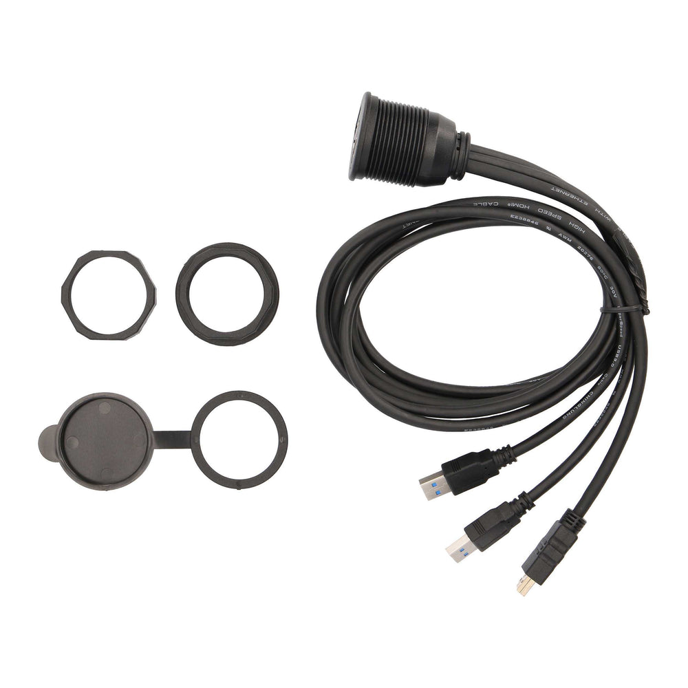 HDMI + 2 USB 3.0 FLUSH MOUNT - RET