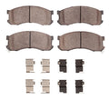 R1 89-91 Mazda MPV Front Semi Met Pads & Hardware Kit
