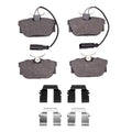 R1 2001-2003 Volkswagen EuroVan Rear R1 Semi Met Pads & Hardware Kit