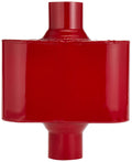 MUFFLER CHERRY BOMB EXTREME OVAL 2.5IN ID/OD C/C 12IN OAL AS