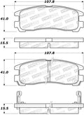 DFC 19-24 BMW X2 Rear 4000 HybriDynamic Brake Pads and Hardware Kit