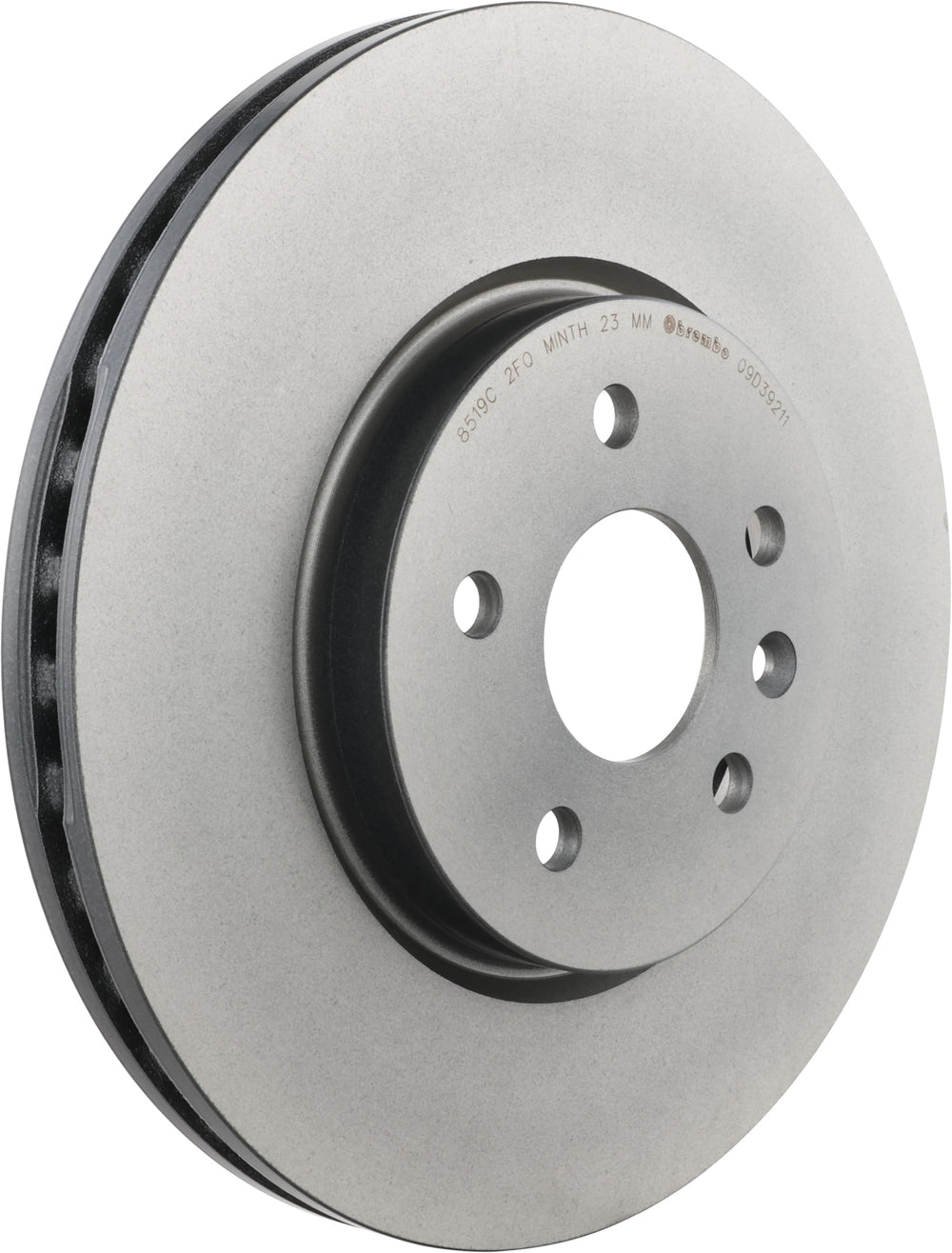 Brembo 17-19 Chevrolet Bolt EV/16-19 Cruze/Volt Front Premium UV Coated OE Equivalent Rotor