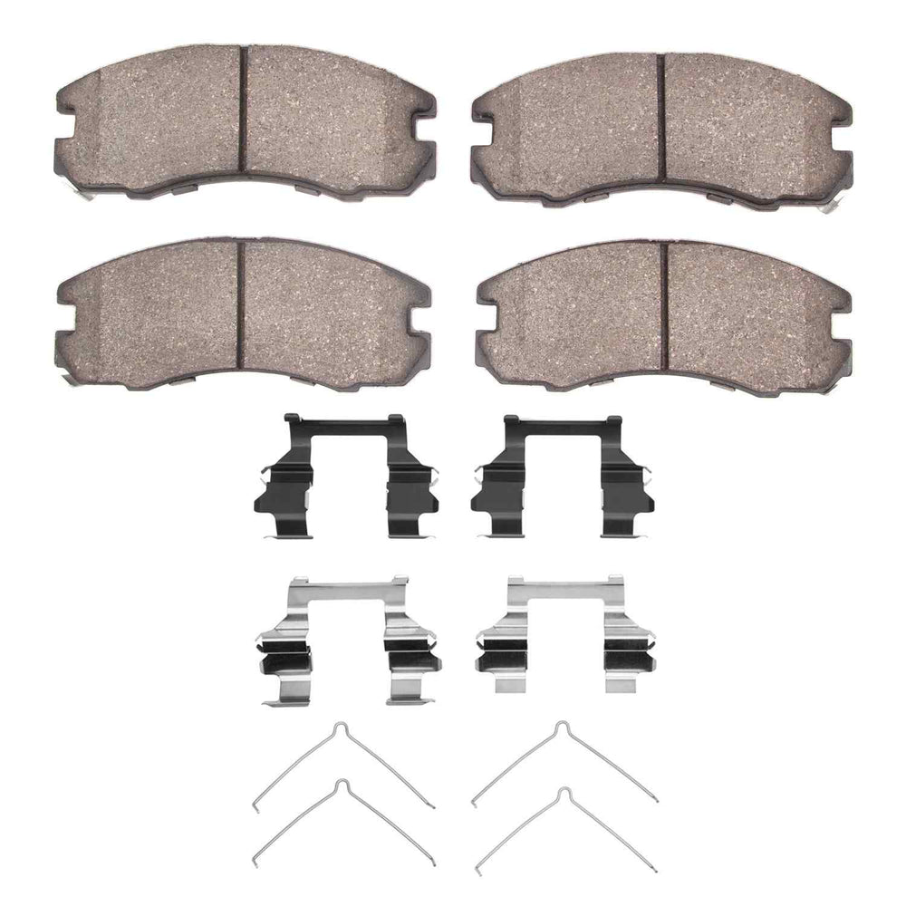 R1 88-89 Toyota Celica Front Optimum OE Pads & Hardware Kit