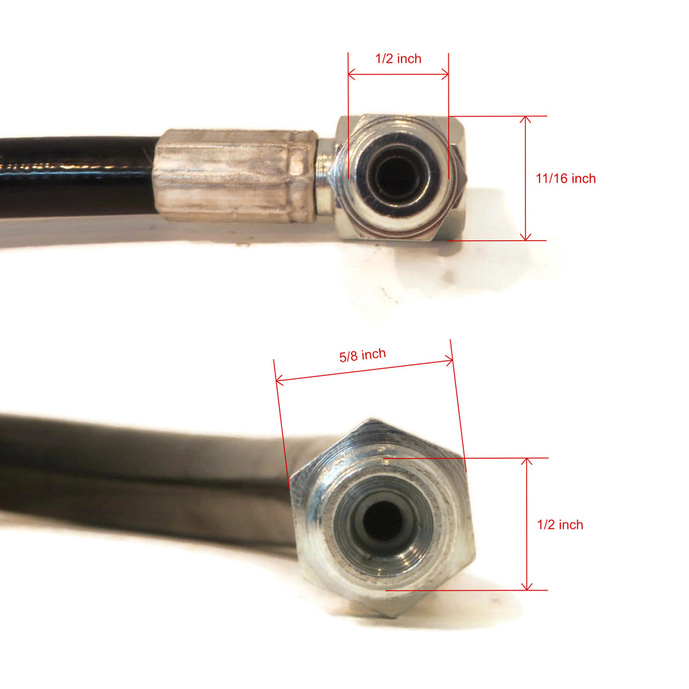 HOSE45inW/SWIVEL(INDIV.BAGGED)