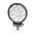 WORK LAMP 9 LED ROUND FLOOD 1224V