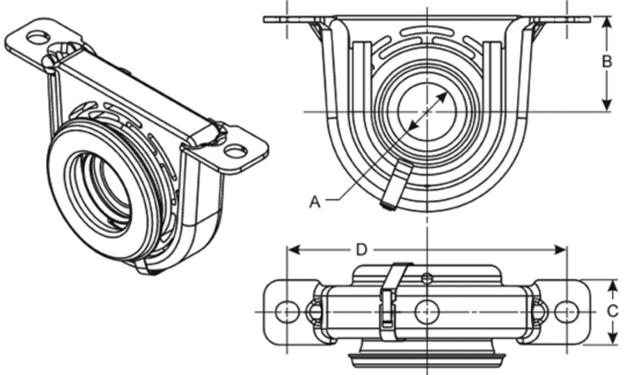 CENTER BEARING