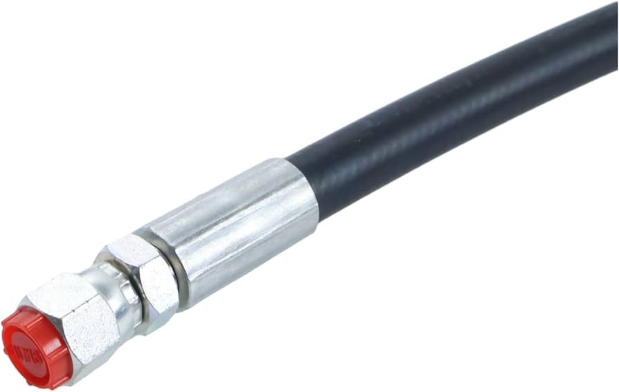 HOSE 1/4inx42in W/FJIC ENDS RPLCS FISHER