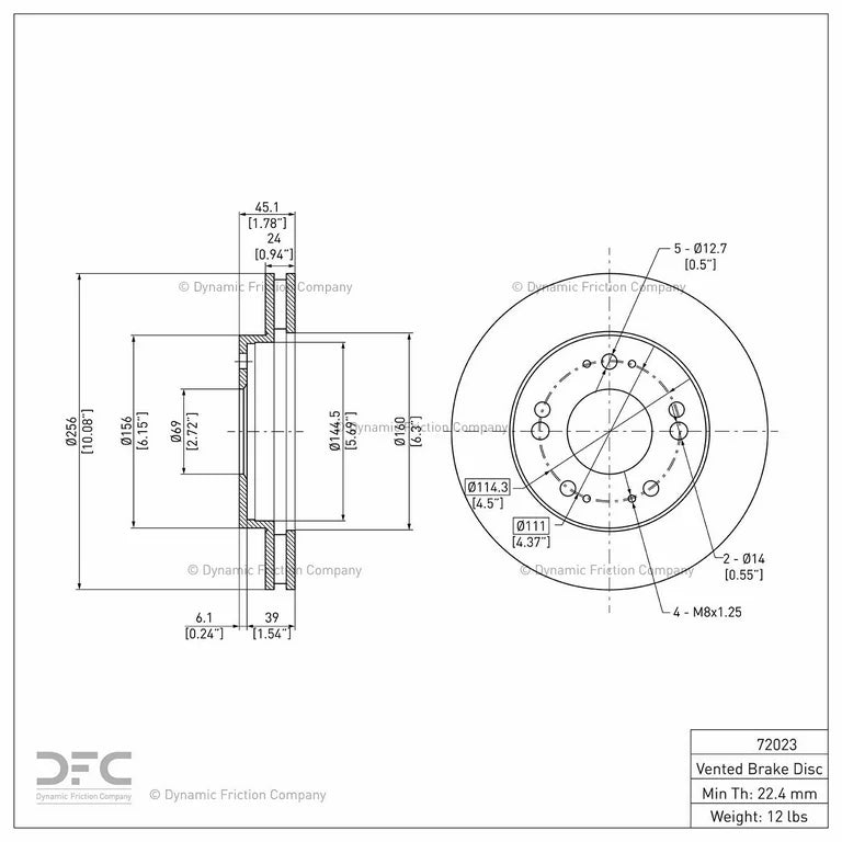 DFC auto part