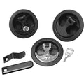 NONLOCKING ANCHOR LOCK BLACK W/ CHROME HANDLE