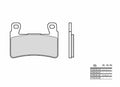 Brembo OE 12-16 Hyosung GD EXIV 125cc Brake Pad - Front