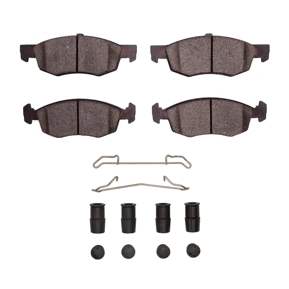 R1 15-18 Dodge Vision (Mexico) Front Semi Met Pads & Hardware Kit