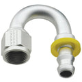 Fragola -8AN Push-Lite End 180 Degree - Blue