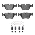 R1 01-10 BMW X3 Front Semi Met Pads & Hardware Kit