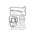 Vertex Gaskets 18-23 Yamaha YZ65 Complete Gasket Kit