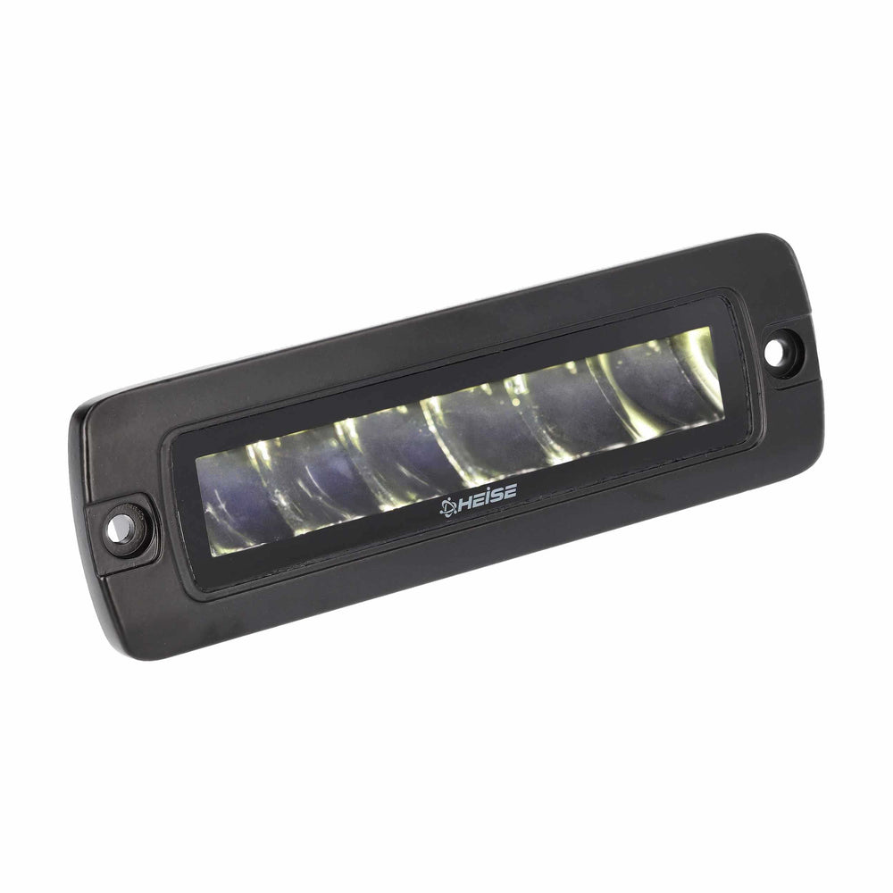 1.5 X 3 INCH RED FLUSH MOUNT AUXILIARY ACCENT LIGHTING POD