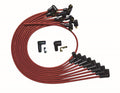 Moroso SBC Over Valve Cover 90 Deg Plug Non-HEI Ultra Spark Plug Wire Set - Red