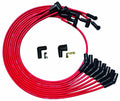 Moroso BBC Under Header 135 Plug Boots HEI Ultra Spark Plug Wire Set - Red