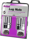 McGard Hex Lug Nut (Drag Racing X-Long Shank) M12X1.5 / 13/16 Hex / 2.475in. Length (4-Pk) - Chrome