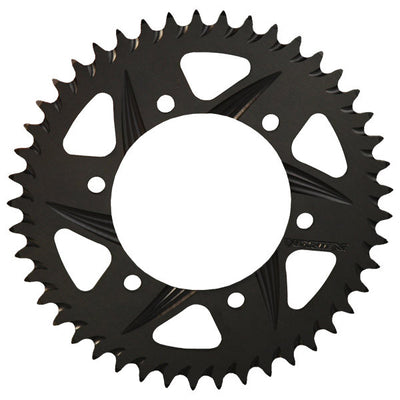 Vortex Racing Aluminum Rear Sprocket 428 57 Tooth- Silver