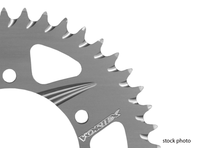 Vortex Racing Aluminum Rear Sprocket 420 39 Tooth- Silver