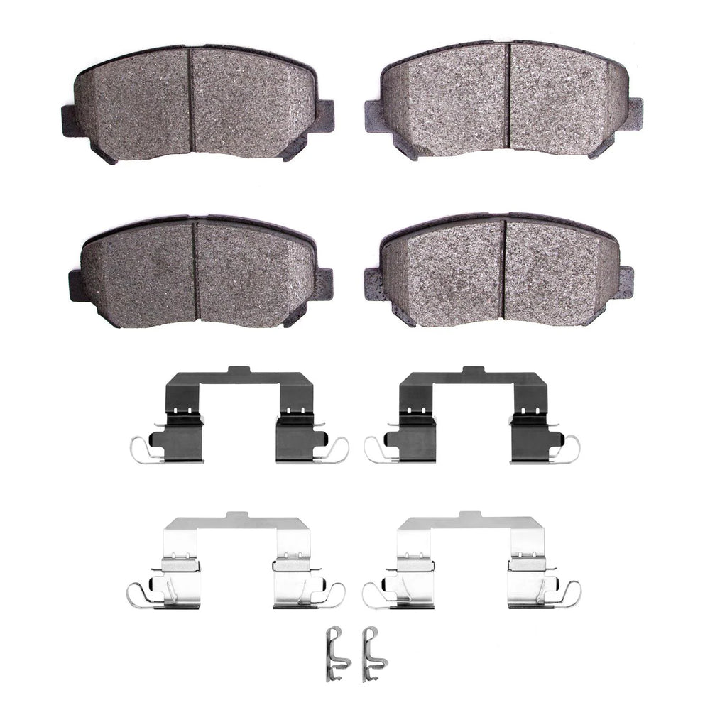 R1 13-16 Chrysler 200 Front Ceramic Brake Pads & Hardware Kit