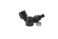 Aeromotive PTFE Hose End - AN-08 - 90 Deg - Black Anodized