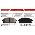 Power Stop 14-19 Infiniti Q50 Front Z23 Evolution Sport Brake Pads w/Hardware