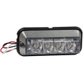 LIGHT,STROBE,4-7/8IN RECT,4LED,AMBE
