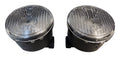 Clear Parking Light Kit w/ Amber Bulbs for 2007-2013 Jeep JK Wrangler L & R RT Off Road