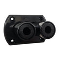 BLK DUAL THRU HULL CONN FLANGE
