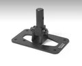 UNIVERSAL 3IN X 6IN WITH 7/8IN STUD LAPTOP MOUNT BASE ONLY
