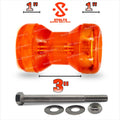 3" SEMI-FLAT BOW TOP ASSEMBLY PU